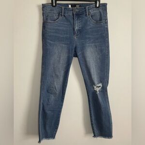 Kut From The Kloth Connie High Rise Raw Hem Skinny